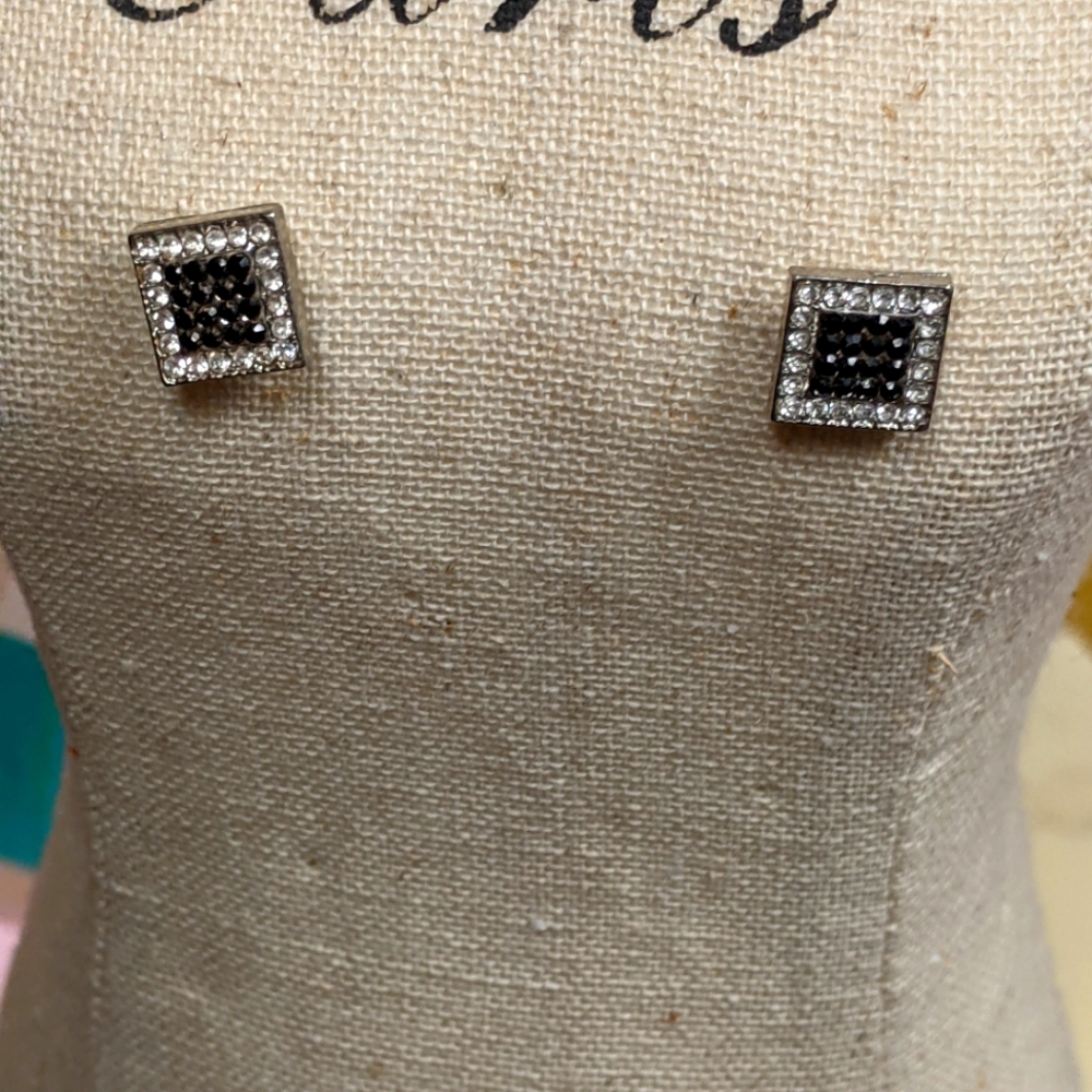 Sterling silver - real diamonds